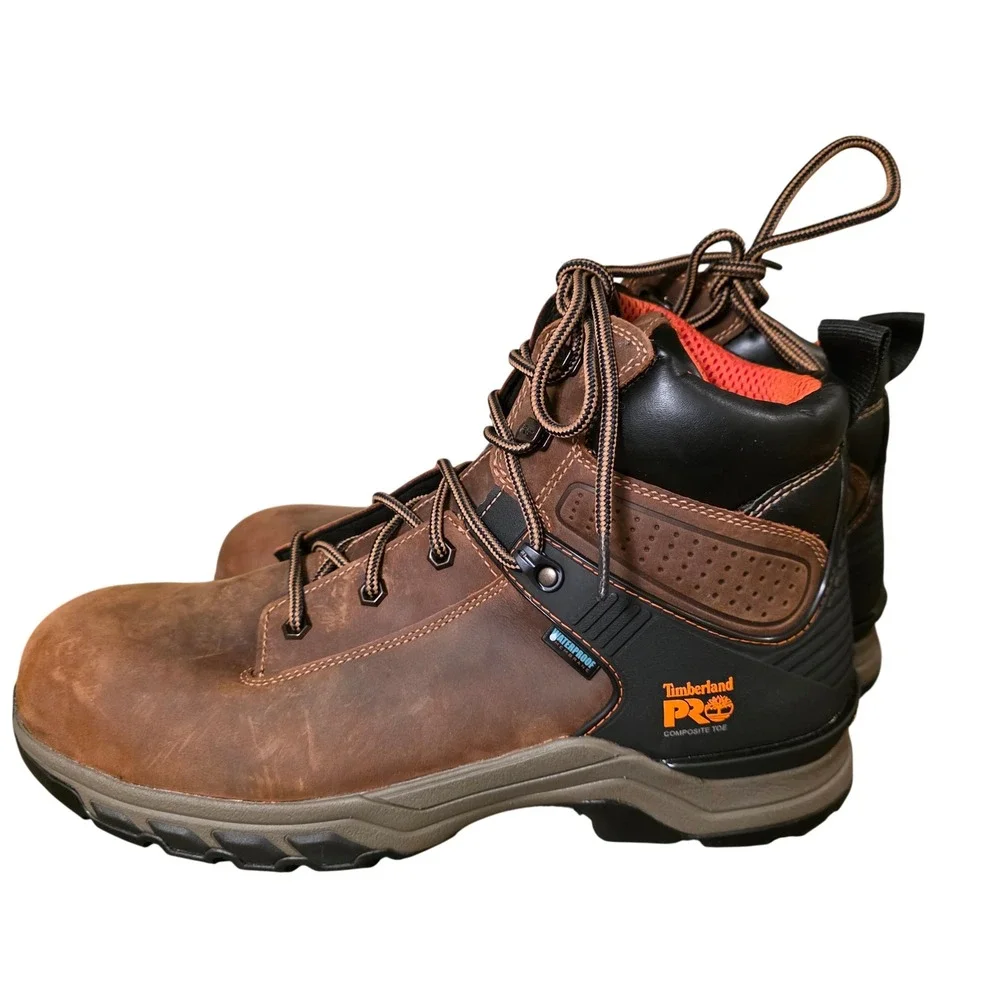 NEW Timberland PRO Hypercharge 6in Composite Safety Toe Waterproof Work Boots 11